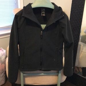 The North Face Windwall Black hooded Jacket